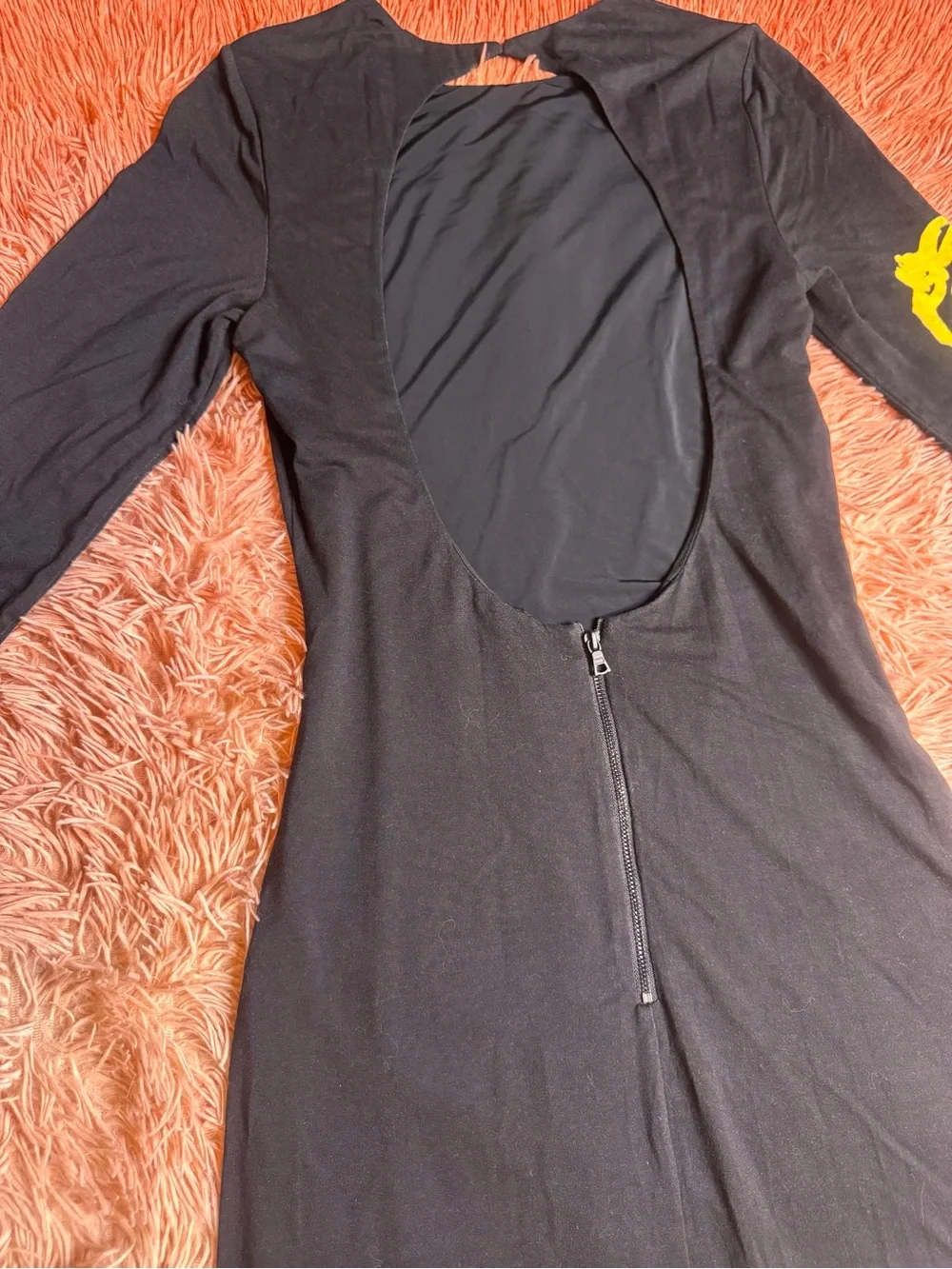 NWOT Alice + Olivia Tom Wesselmann Delora Open Back Maxi Dress. Size 6 - Picture 9 of 13